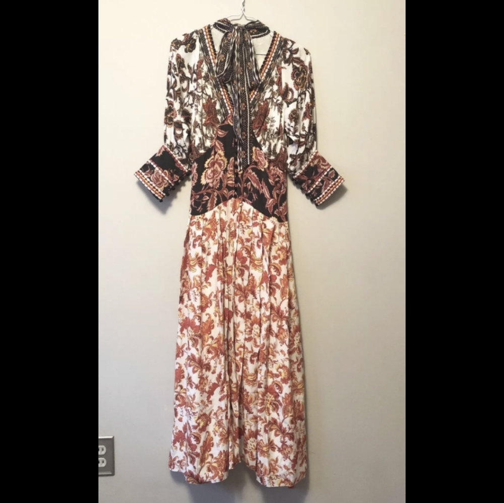 FINAL SALE Anthropologie Hemant and Nandita Dress